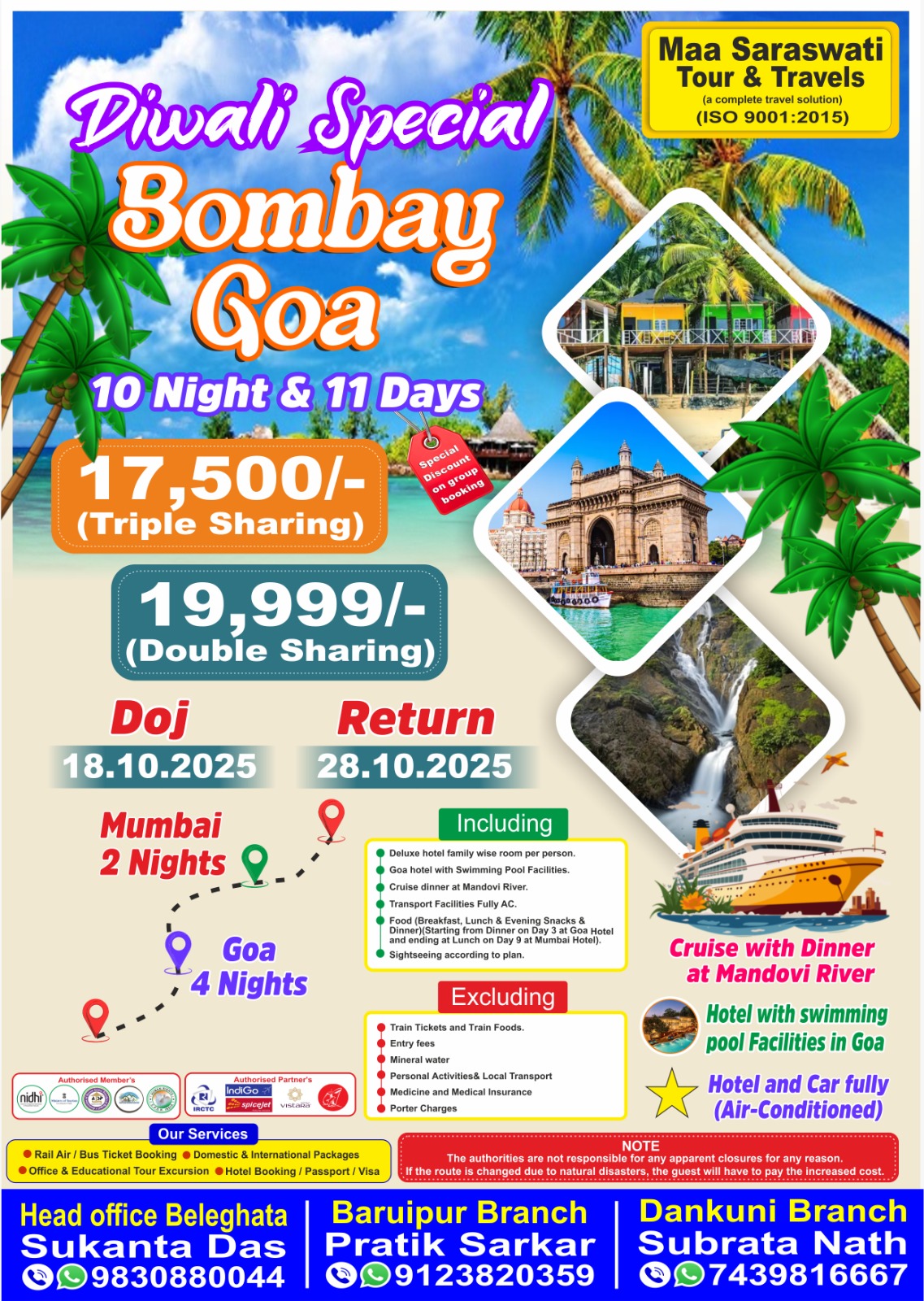 BOMBAY WITH GOA (DIWALI SPECIAL)